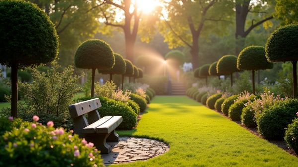 Le calendrier d'entretien que suivent les jardiniers des hôtels particuliers