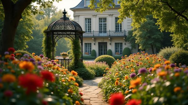 Le calendrier d'entretien que suivent les jardiniers des hôtels particuliers